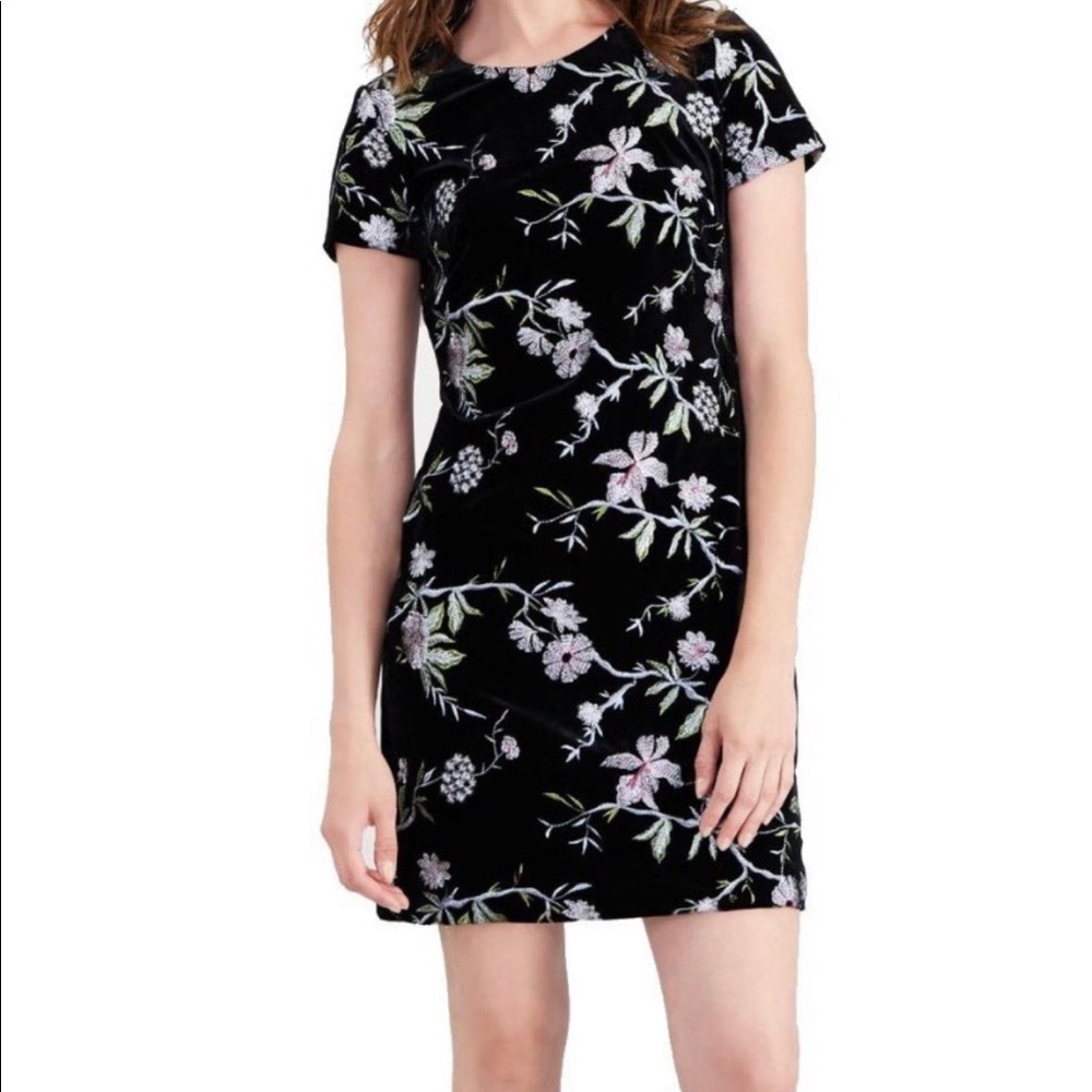 Calvin Klein formal floral dress